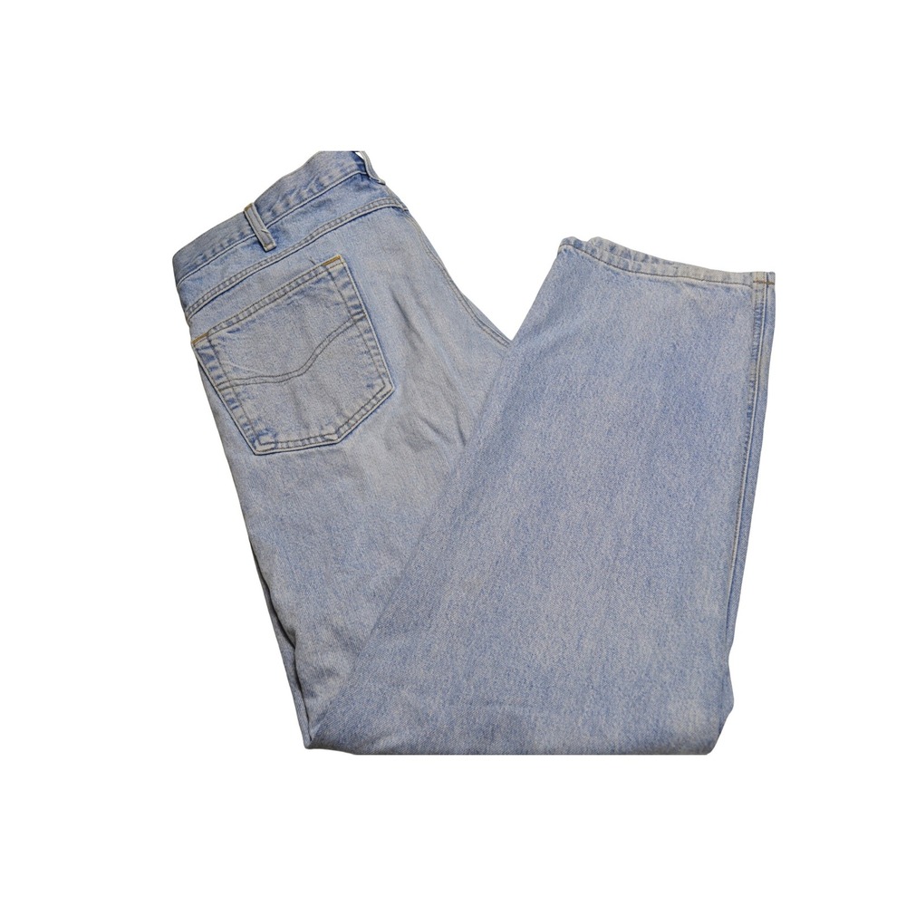 Carhartt B17 STW Relaxed Fit Jeans Mens 40x32 Blue Light Wash Denim‎ Workwear